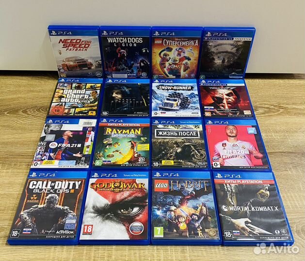 Игры на Sony PS4