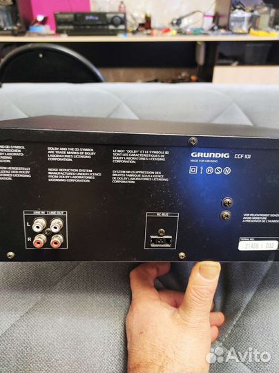 Кассетная дека grundig