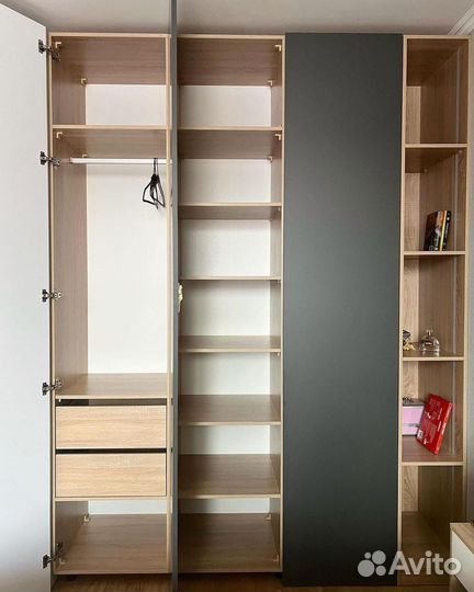 Шкаф распашной как икея