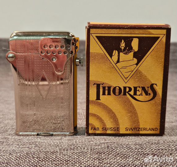 Thorens Storm #2 Зажигалка Швейцария 1930годы
