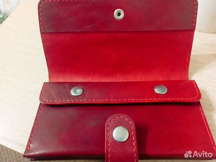 Кошелек женский кожаный