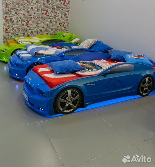 Детская Кровать Машина Мустанг+