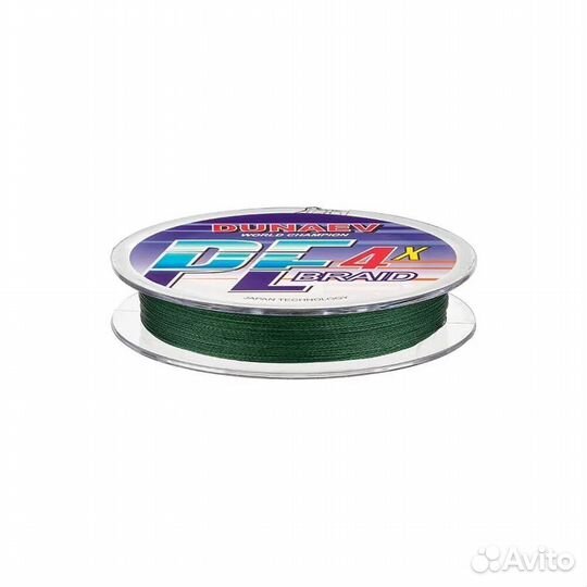 Шнур dunaev braid PE X4 150м 0,30мм (23,1 кг)