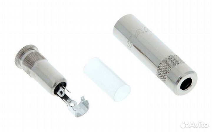 Разъем кабельный Neutrik YS240L стерео Jack 3,5 мм