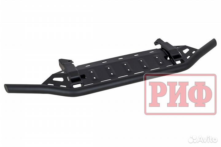 Бампер риф силовой передний/защита штатного бампер