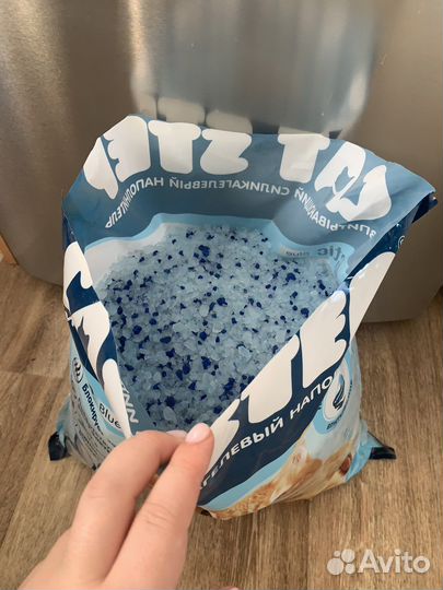 Наполнитель для кошачьего туалета силикагель