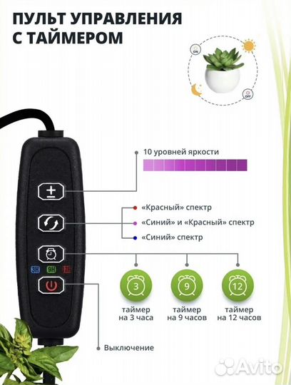 Фитолампа для растений