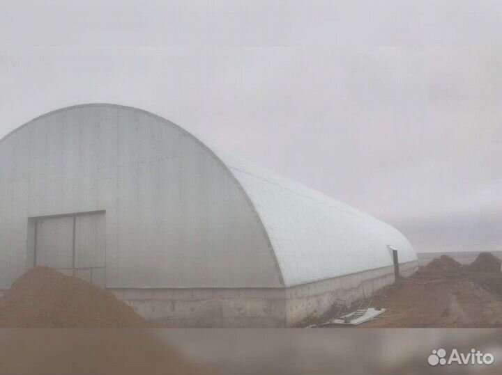 Ангар под ключ от производителя. Размер 15х60м