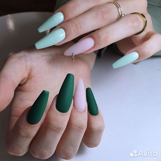 Коррекция Наращивание ногтей Педикюр Маникюр