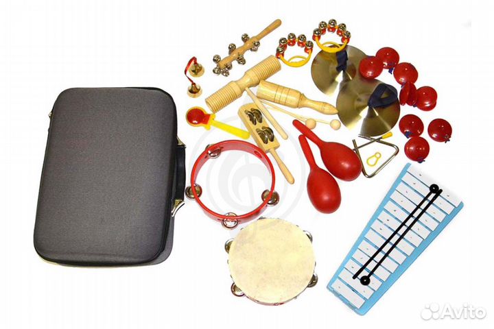 FLT-LB17 Набор перкуссии 17 предметов в чехле