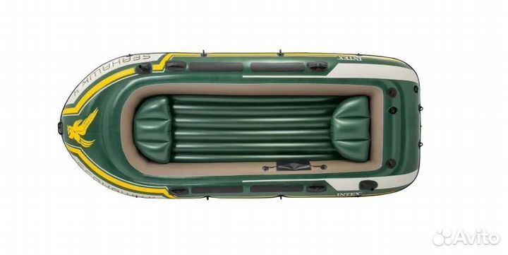 Надувная лодка Intex Seahawk 4 - Четырейх местная