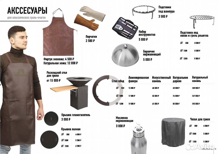 Гриль очаг Архыз