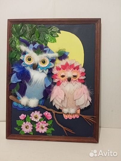 Панно, Совушки