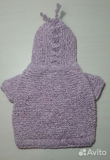 Вязаный свитер для собаки, худи