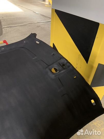 Черный потолок ваз 2110