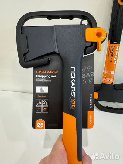 Новые топоры Fiskars X7 и A6