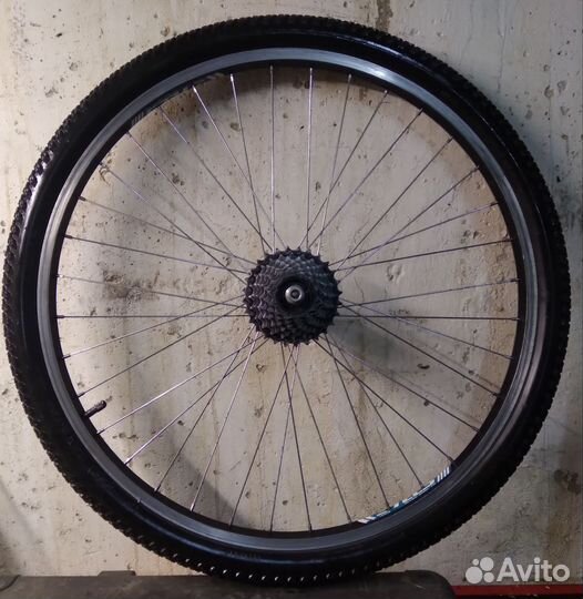 Колесо в сборе заднее 26 с трещоткой