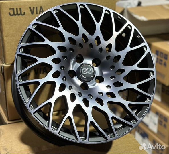 Диски R17 5x100 PUR RS B/BP