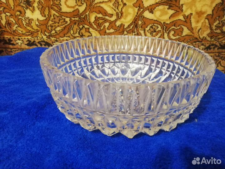 Хрустальные салатники СССР