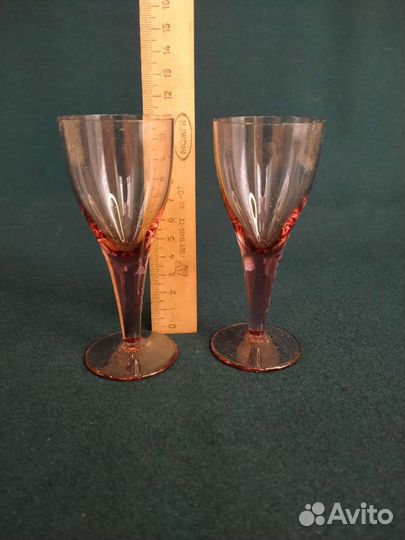 Рюмки цветное стекло