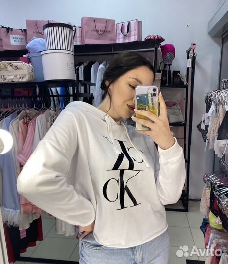 Calvin klein худи женское, оригинал, новое