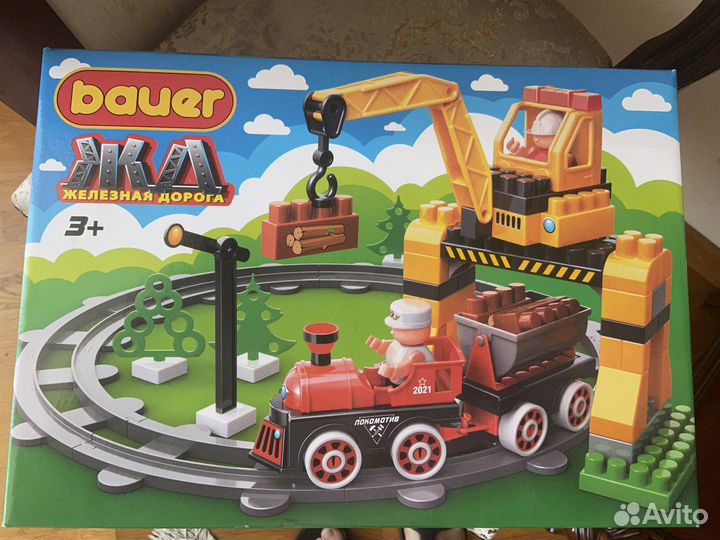 Конструктор bauer железная дорога