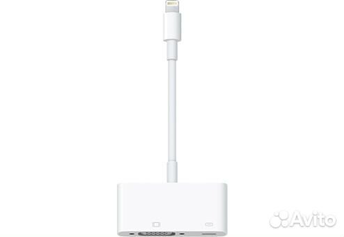 Адаптер Apple Lightning to VGA (MD825ZM/A),белый