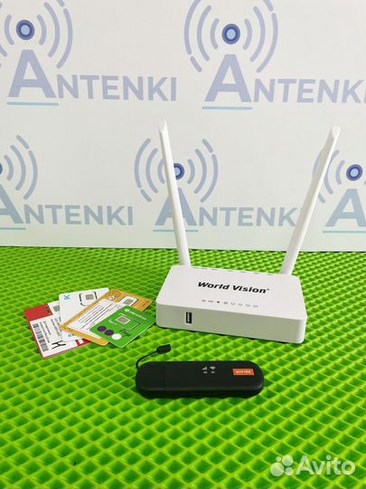 Комплект интернета Роутер +Модем ZTE MF79U+антенна