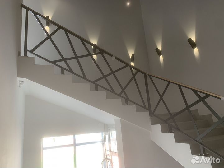 Ограждения в стиле лофт