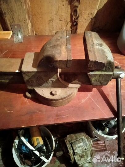 Тиски станочные СССР бу