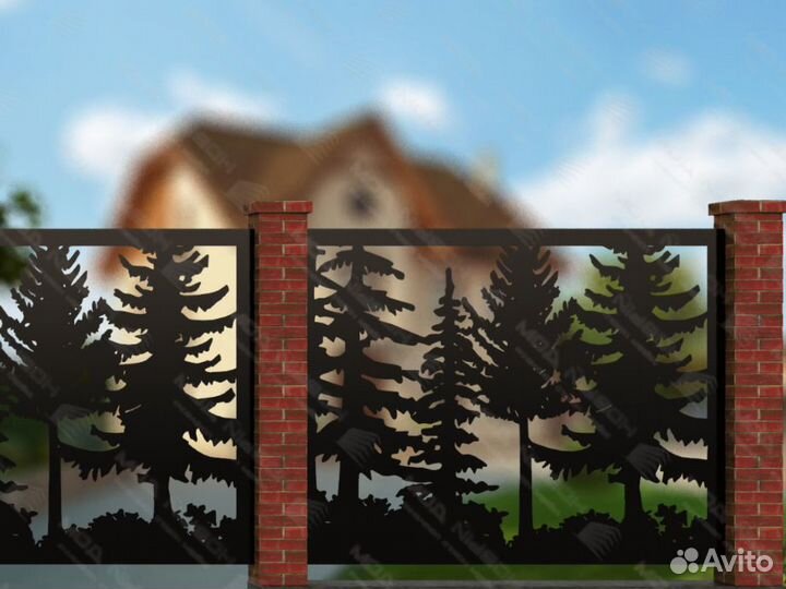 Забор премиум класса