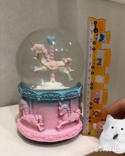 Снежный музыкальный шар