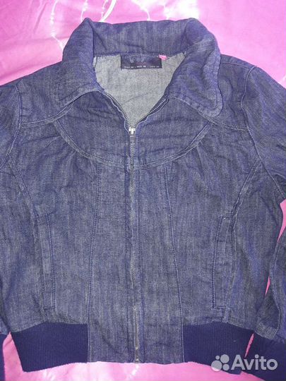 Джинсовая куртка детская