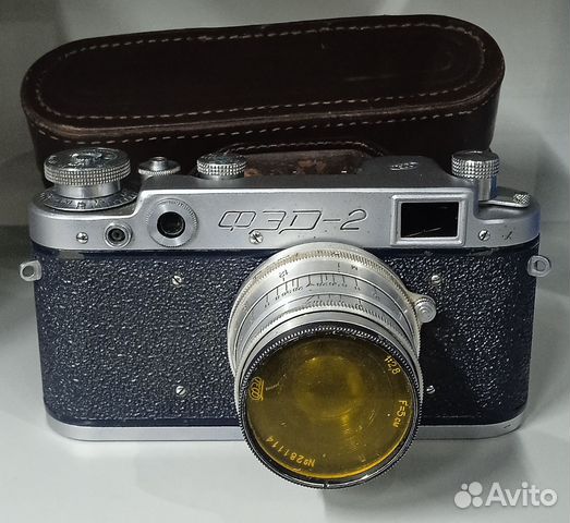 Плёночный фотоаппарат фэд 2 купить в Москве | Хобби и отдых | Авито