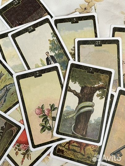 Таро Оракул Ленорман (36 карт + инструкция)