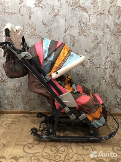 Санки коляска Ника 7 3