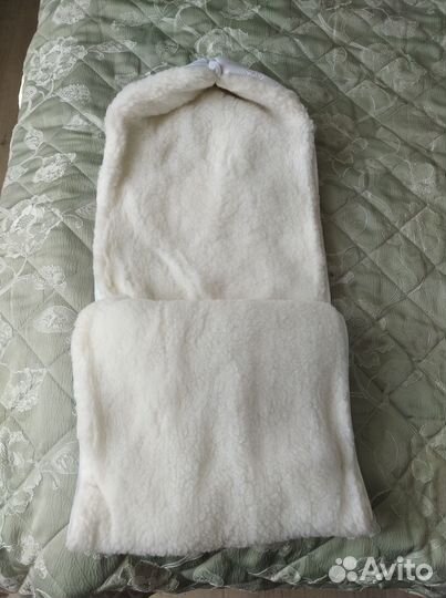 Конверт на выписку. Меховой