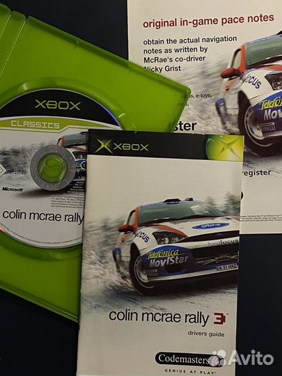 Colin mcrae rally 3 xbox original