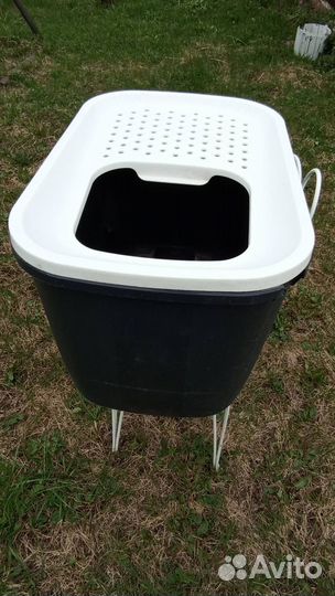 Большие закрытые лотки 58.5 х 39 х 39.5 см