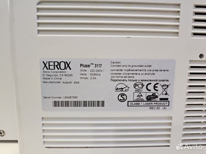 Принтер Xerox Phaser 3117