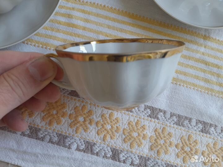 Три чайные пары Дулёво СССР