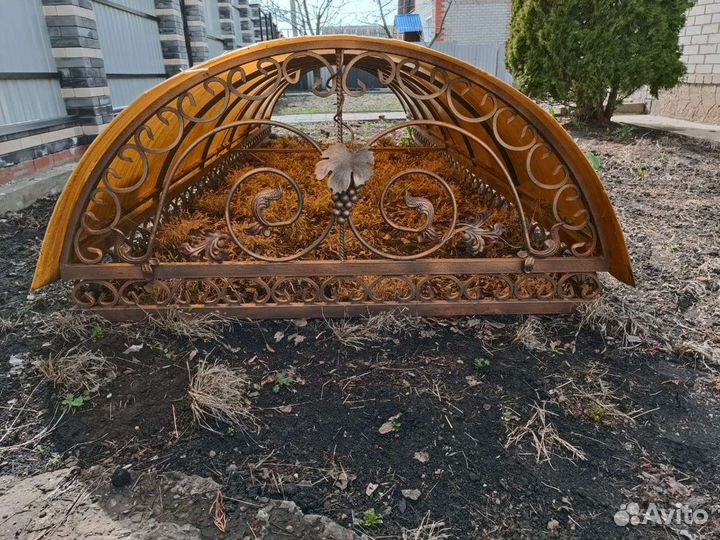 Навес металлический