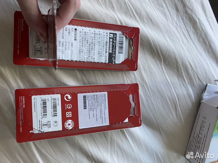 Аккумулятор canon lp-e12