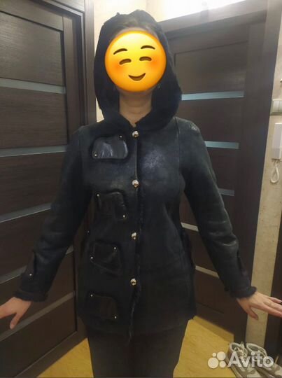 Дубленка натуральная женская короткая