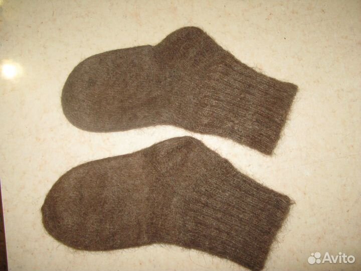 Носки из собачьей шерсти