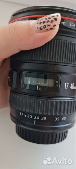 Объектив Canon ef 17 40mm