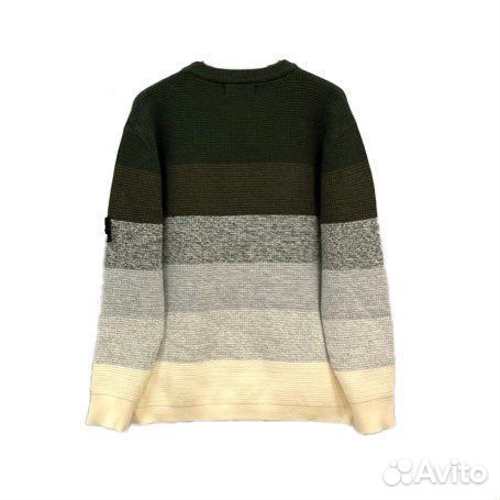 Stone island свитер gradient Зелёный