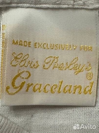 Винтажная футболка Elvis Presley Graceland 1999 г