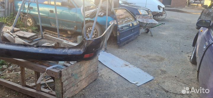 Задний бампер priora универсал