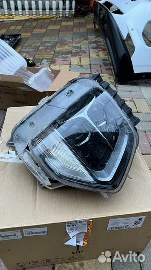 Фара hyundai santa fe